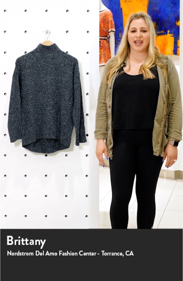 High/Low Turtleneck Sweater, sales video thumbnail