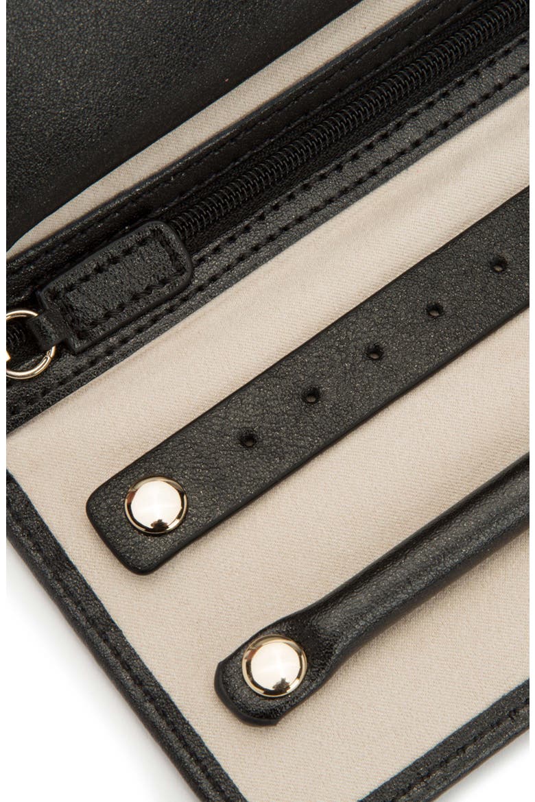 Palermo Jewelry Roll, Alternate, color, BLACK