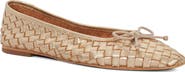 Dune London Heat Leather Ballet Flat