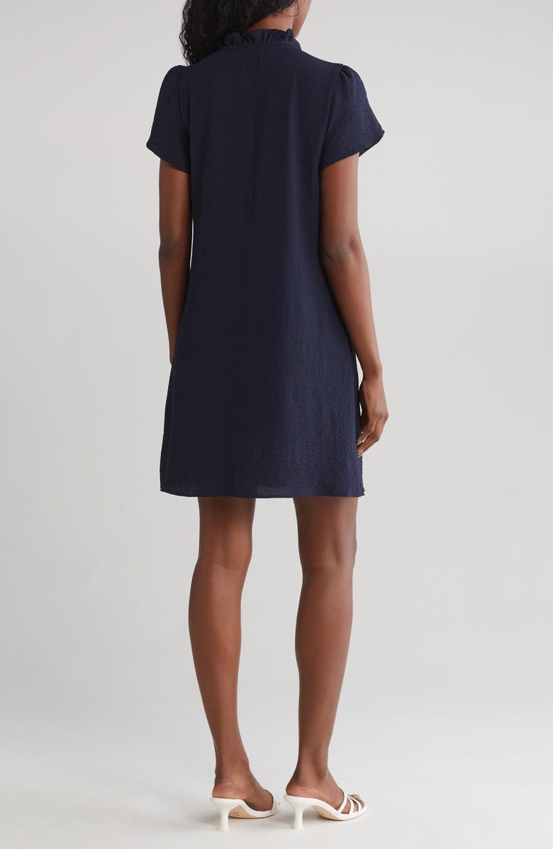 DKNY Tulip Sleeve Gauze Dress, Alternate, color, 