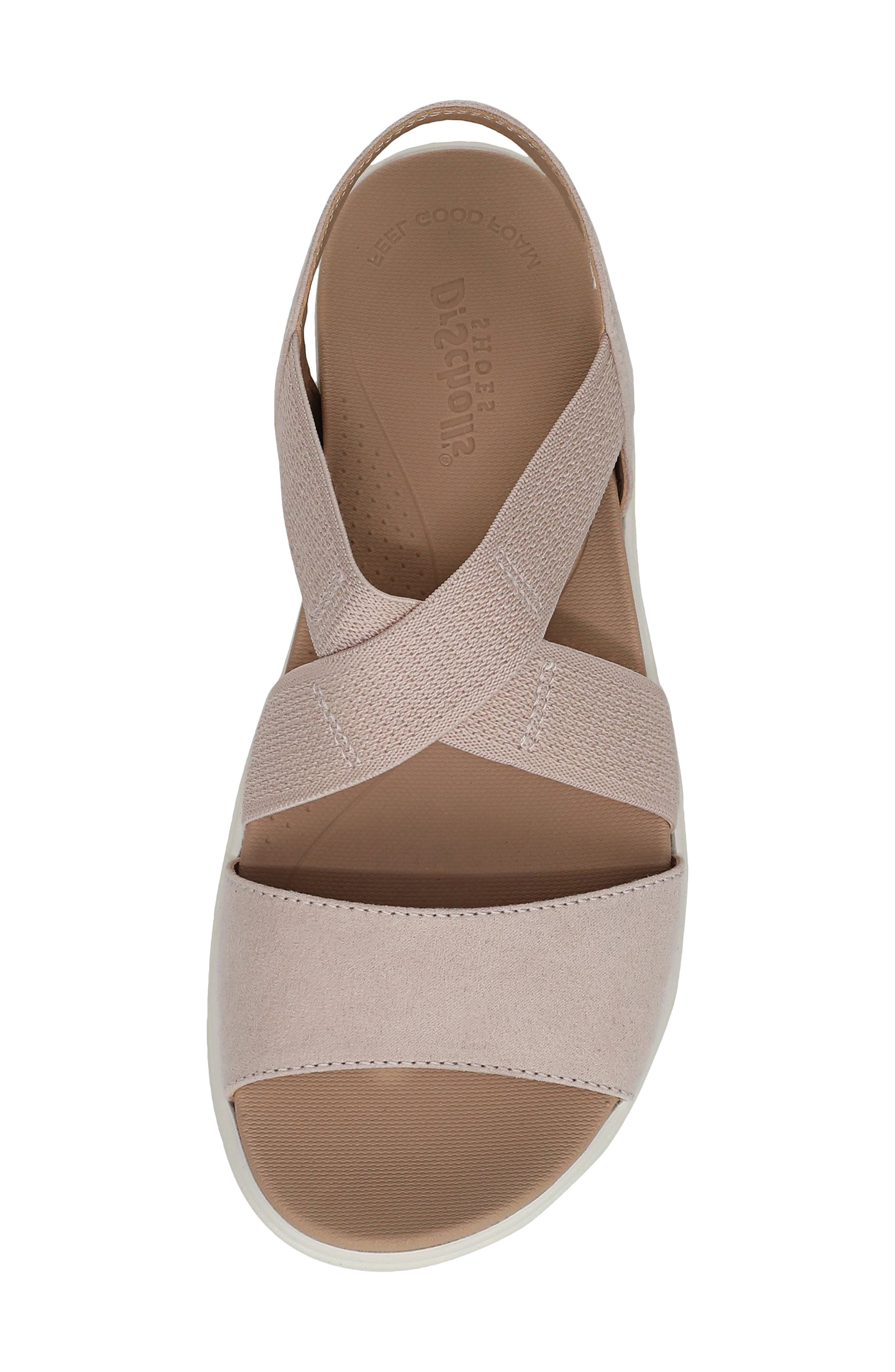 Madicldease Slingback Platform Wedge Sandal, Alternate, color, BLUSH