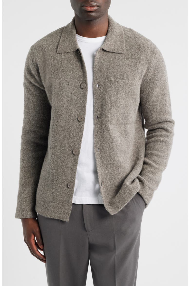 Jonas 6683 Recycled Wool Blend Cardigan, Main, color, MABLE HUSK