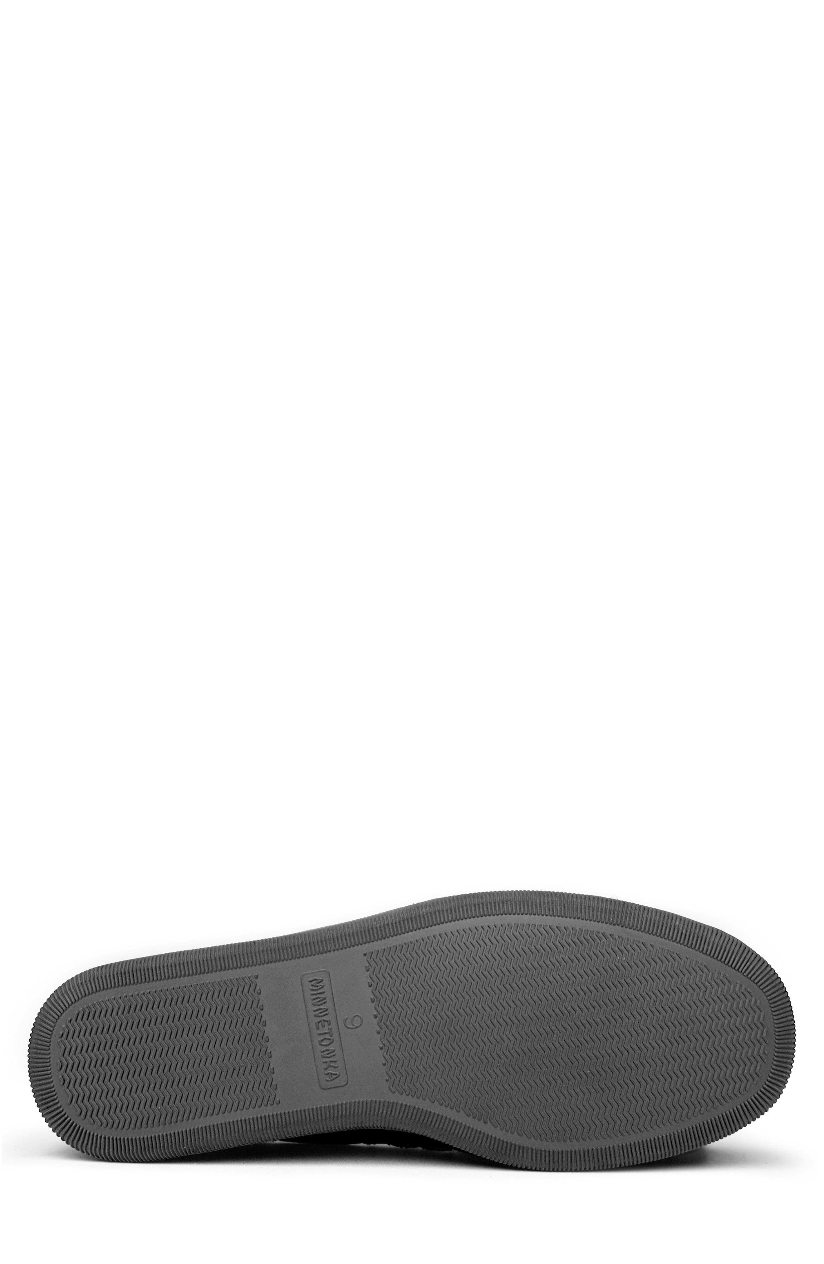 Minnetonka Lined Hardsole Slipper, Alternate, color, Black