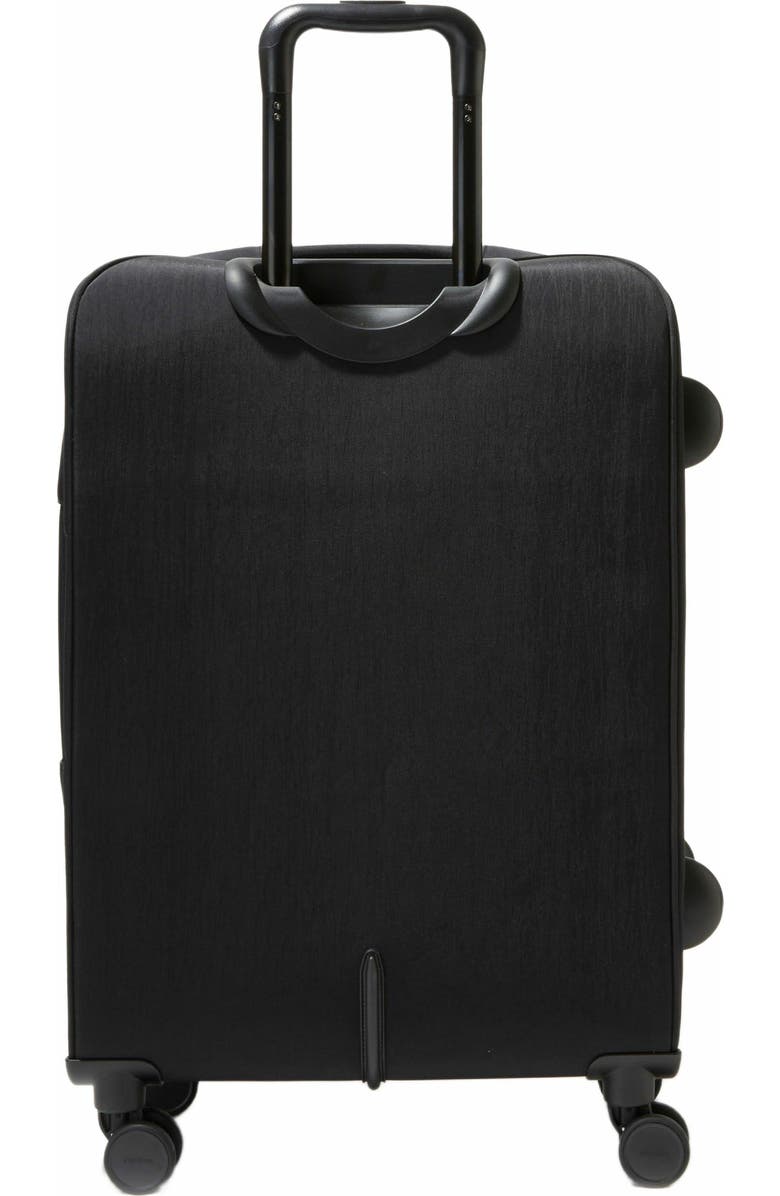 BAGGALLINI 26 in. Large Checked Luggage with Expansion, Alternate, color, Black
