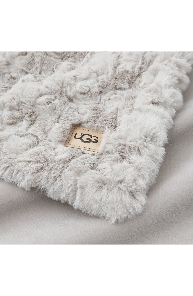 UGG<sup>®</sup> Amanda Faux Fur Throw Blanket, Alternate, color,