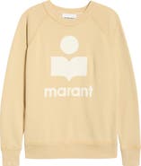 Isabel Marant Étoile Millyny Flocked Logo Fleece Sweatshirt