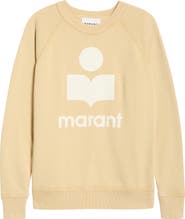 Isabel Marant Étoile Millyny Flocked Logo Fleece Sweatshirt