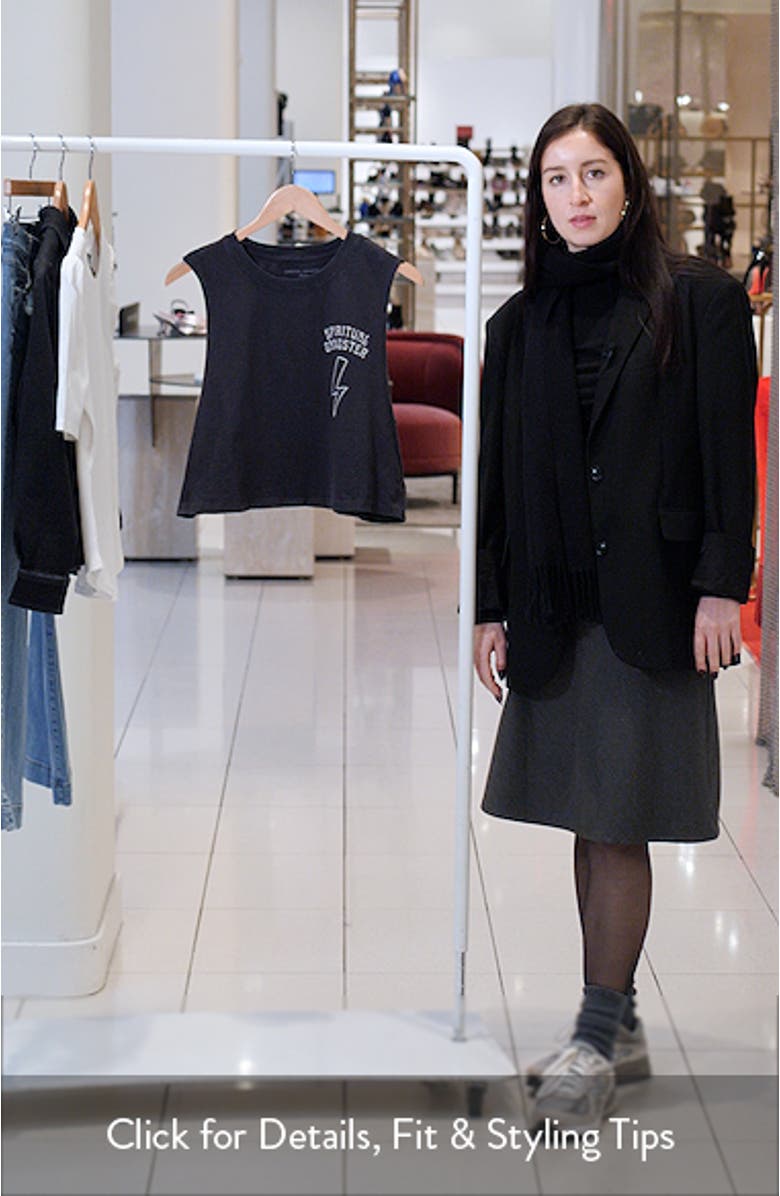 Bolt Callie Crop Graphic Tank, sales video thumbnail