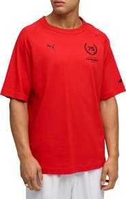 PUMA F1 75 Years Cotton Graphic T-Shirt