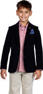 TailorByrd Kids' Solid Fine Wale Corduroy Sport Coat