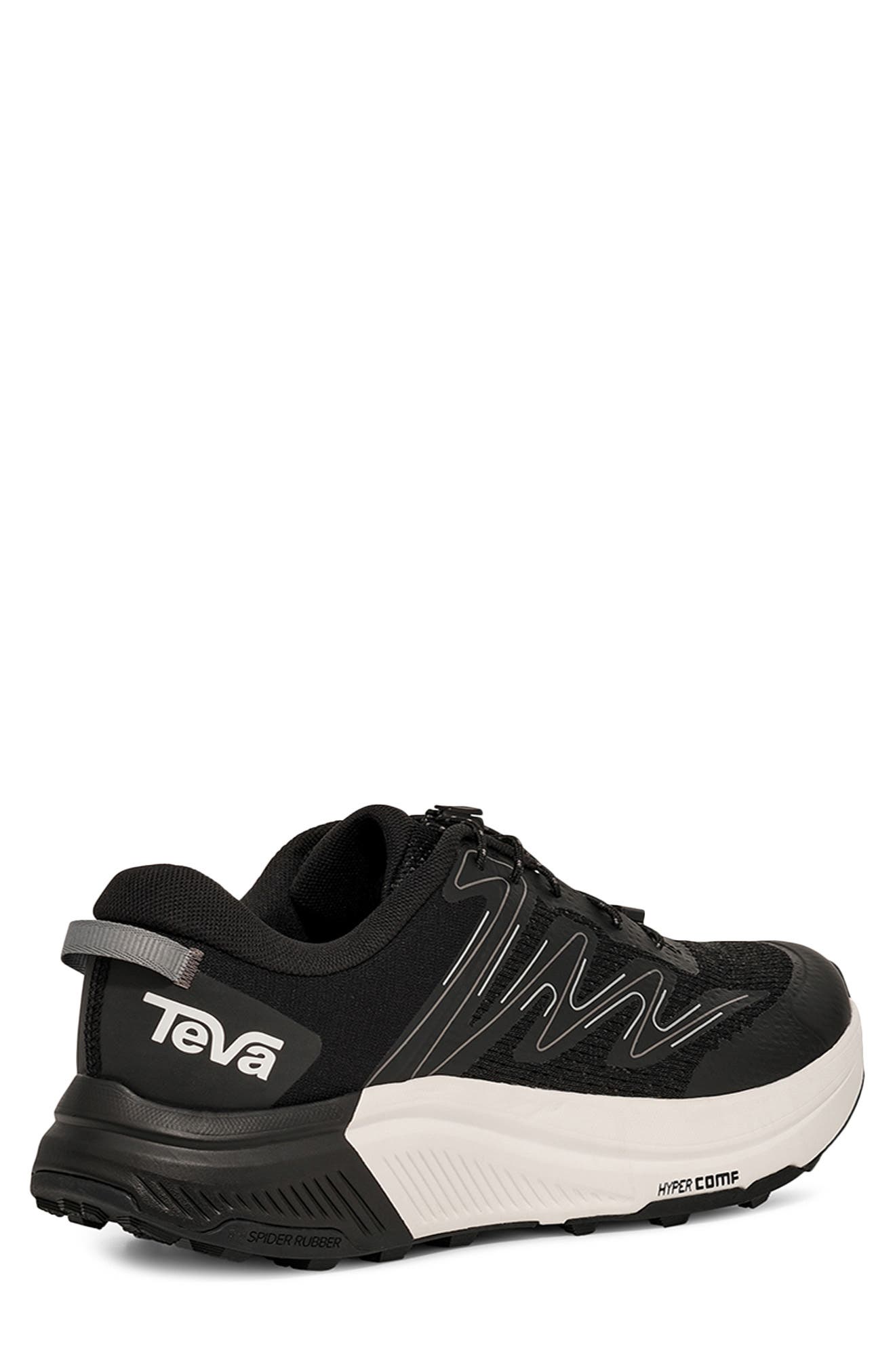 Hurricane Trailsetter Running Shoe, Alternate, color, BLACK/ GREY