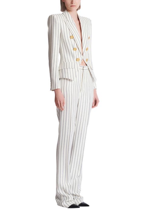 6-button pinstripe jacket