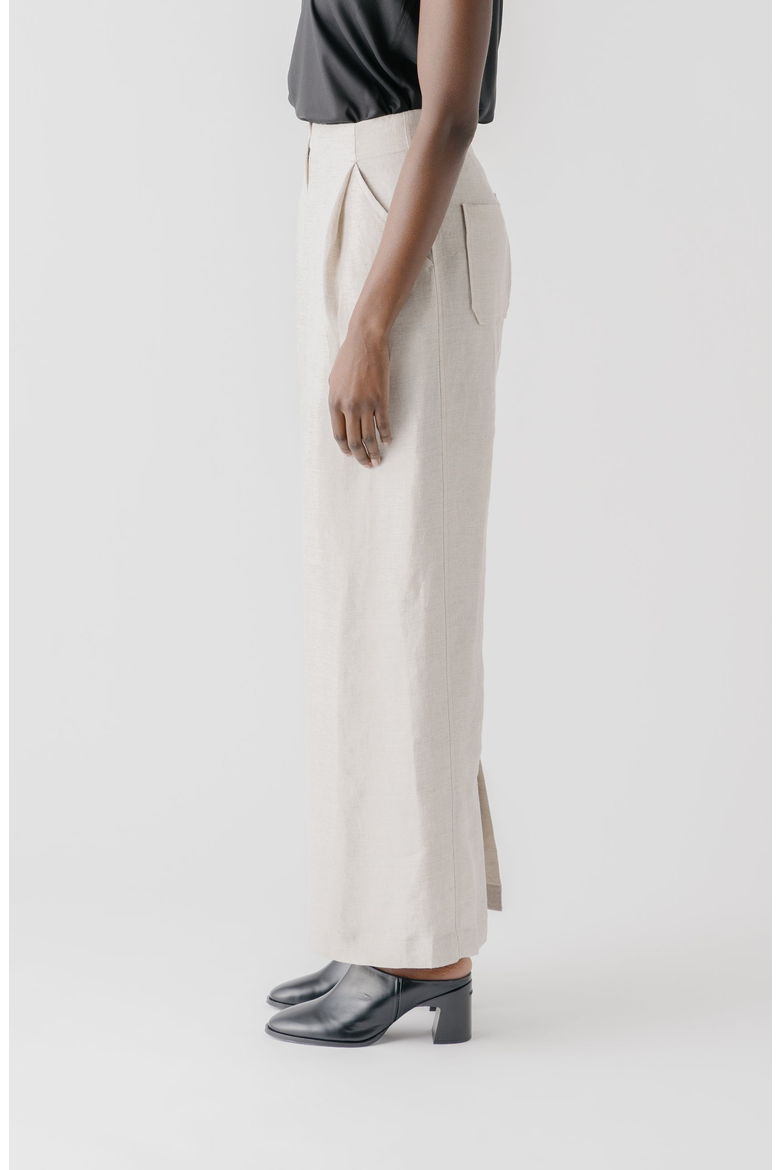 Tangier Trousers, Alternate, color, Ivory
