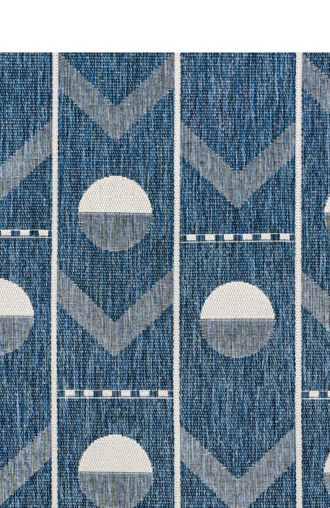 Soren Modern Geometri Indoor/Outdoor Area Rug
