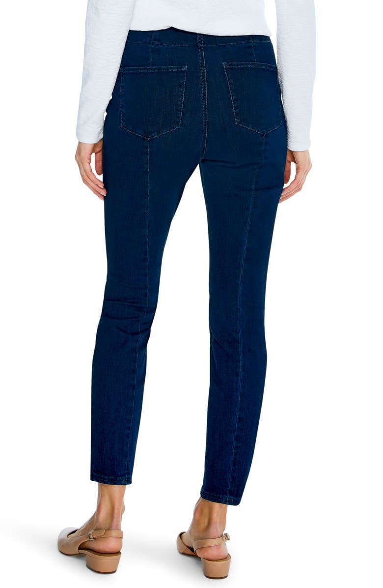 NIC+ZOE All Day Slim Pull-On Jeans, Alternate, color, Atlas
