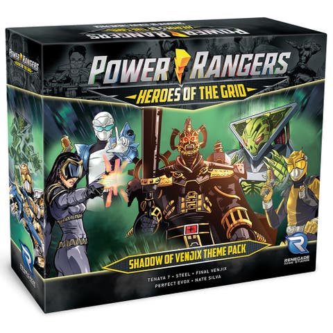 Power Rangers Heroes of The Grid Shadow of Venjix Theme Pack Expansion RPG
