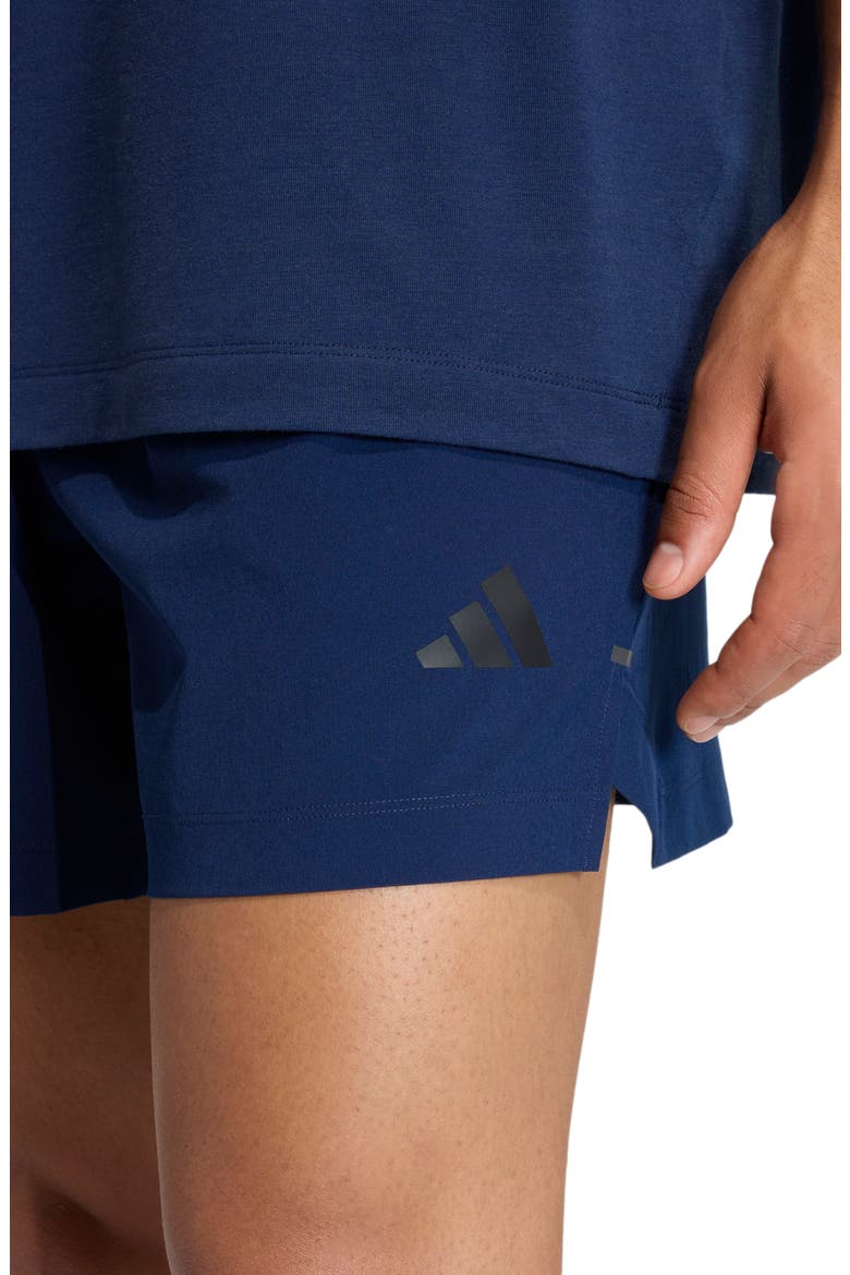 D4T Essentials Shorts, Alternate, color, NIGHT INDIGO