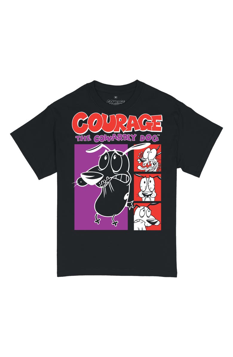 Ripple Junction Courage the Cowardly Dog Cotton Graphic T-Shirt, Alternate, color, 