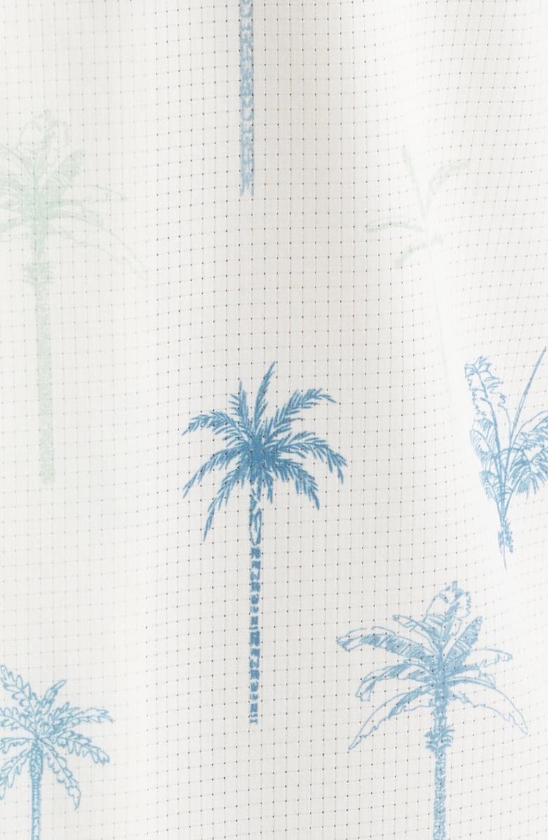 johnnie-O Willie Tropical Print Stretch Camp Shirt, Alternate, color,