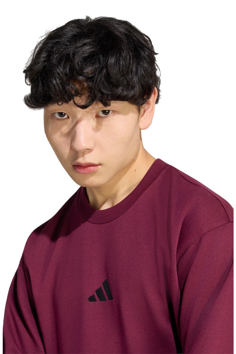 Feelcozy Sweatshirt, Alternate, color, MAROON/ BLACK