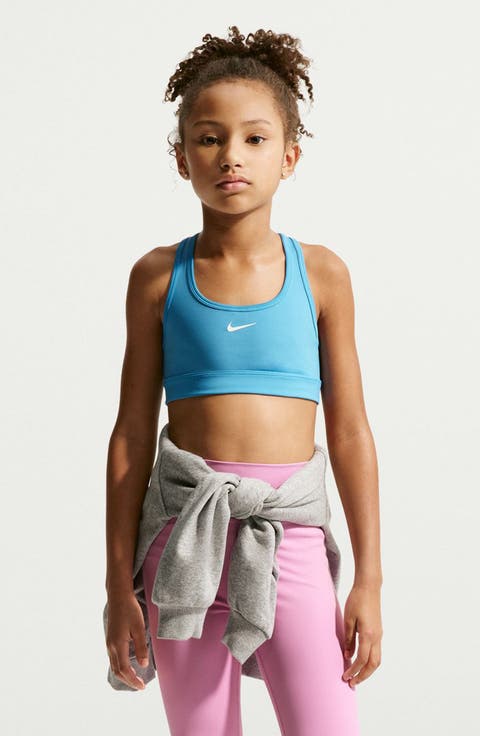 Kids' Dri-FIT Racerback Sports Bra (Big Kid)