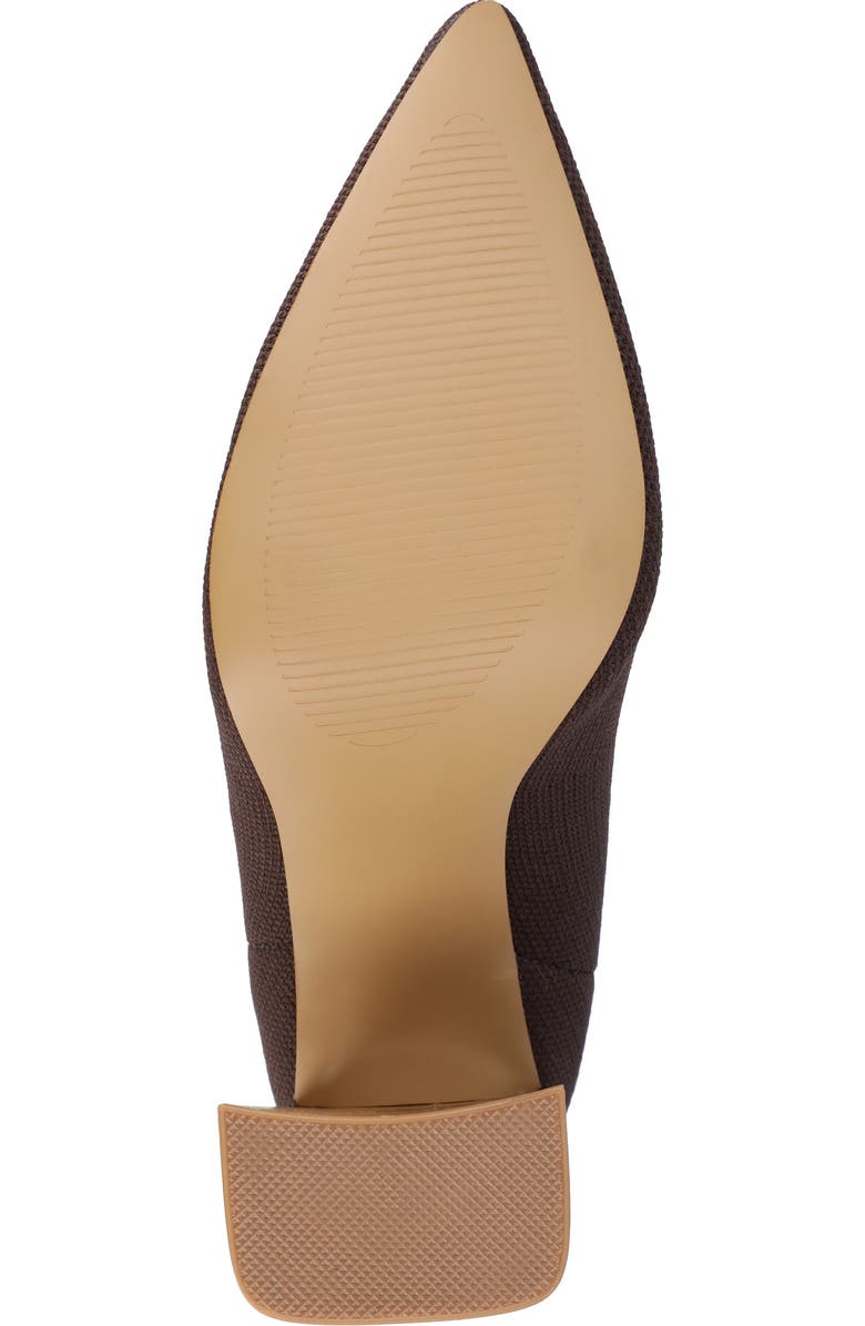 Journee Collection Noralinn Bootie, Alternate, color, Brown