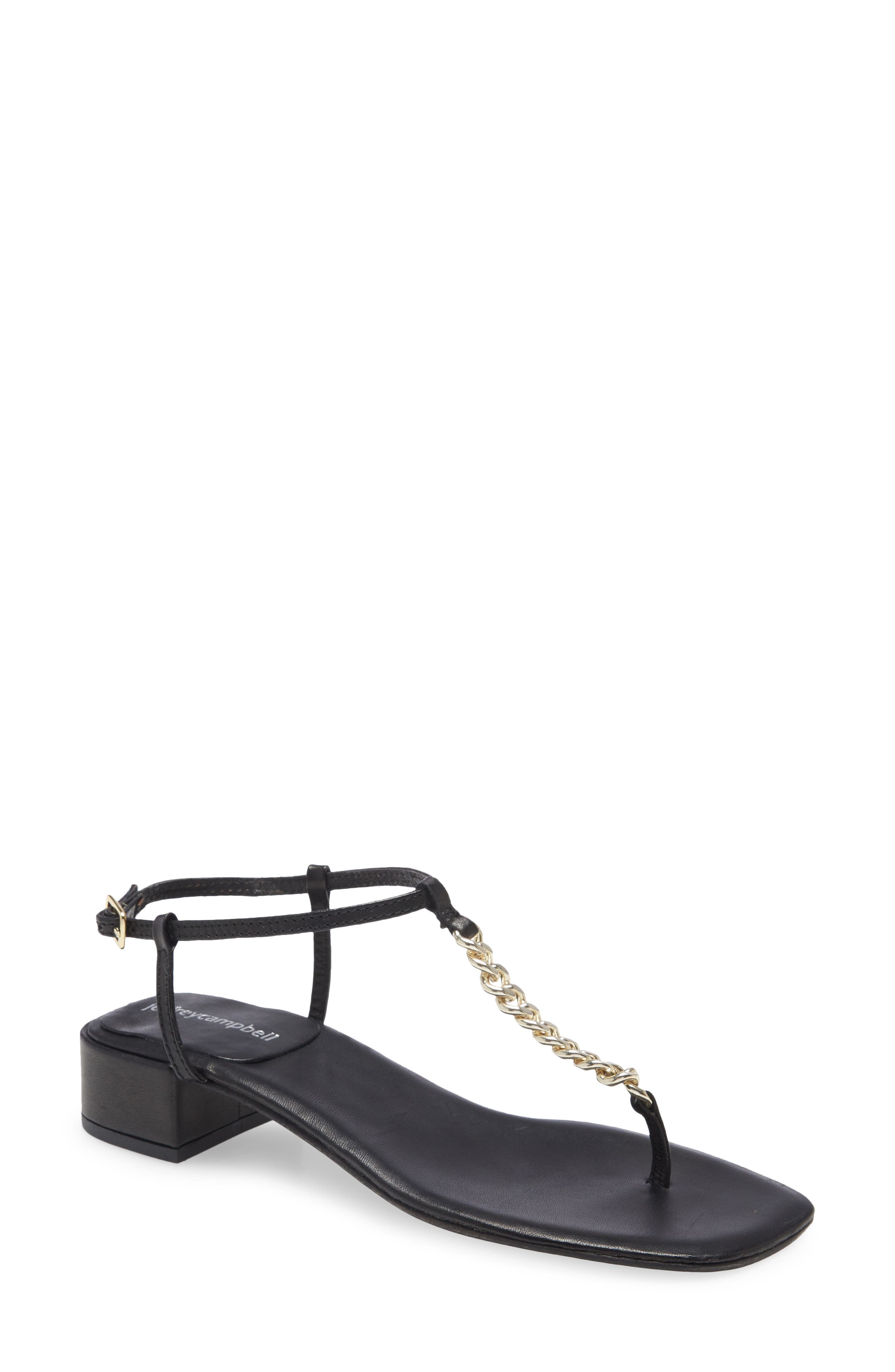 Jeffrey Campbell Chain Sandal, Main, color, 