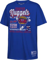 Mitchell & Ness Youth Mitchell & Ness Royal Denver Nuggets Concession Food Character T-Shirt