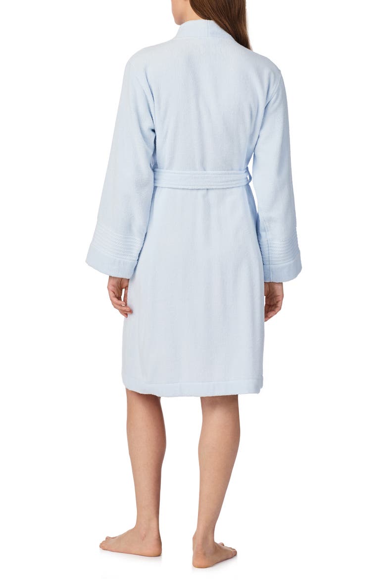 Cotton Terry Robe, Alternate, color, ESTATE BLUE