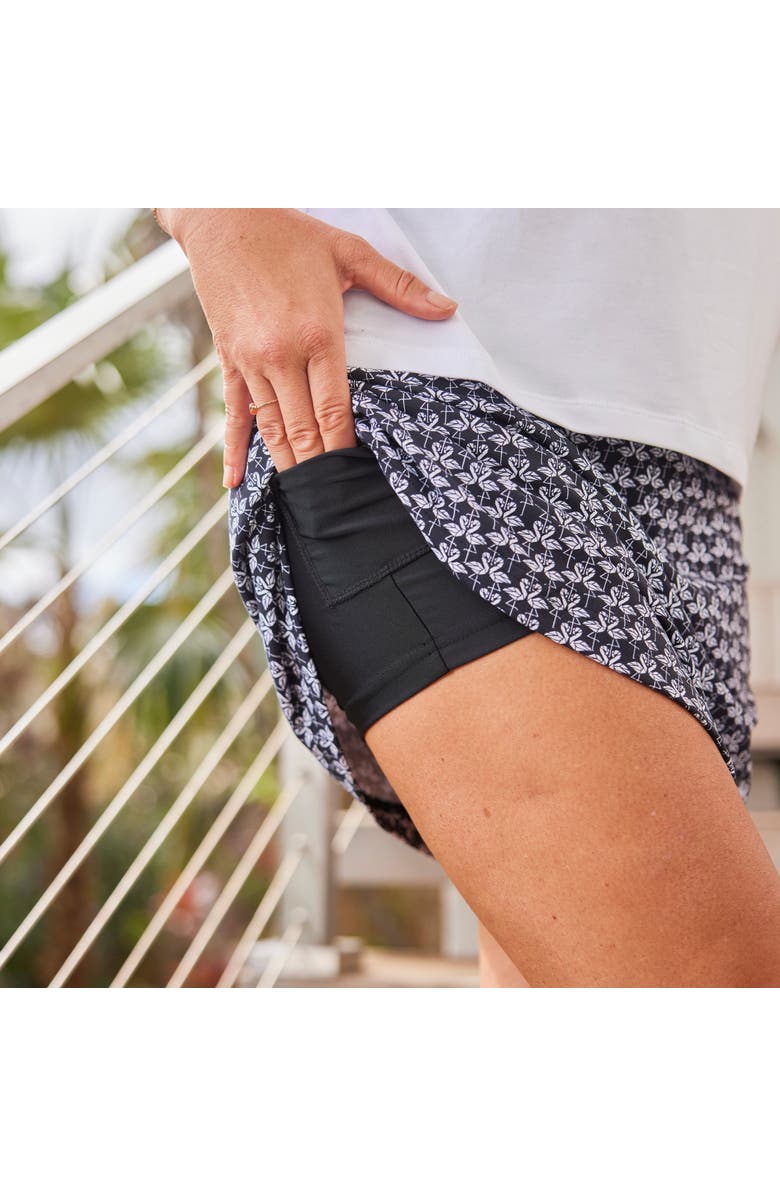 UV Skinz Travel Skort, Alternate, color, Flamingo Waltz