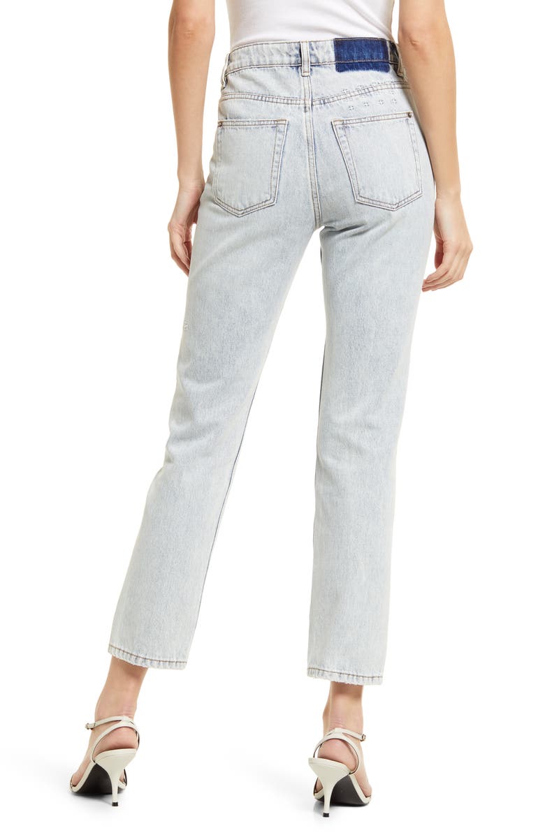 Ksubi Nine O Muse Ripped Nonstretch Cigarette Jeans, Alternate, color, 