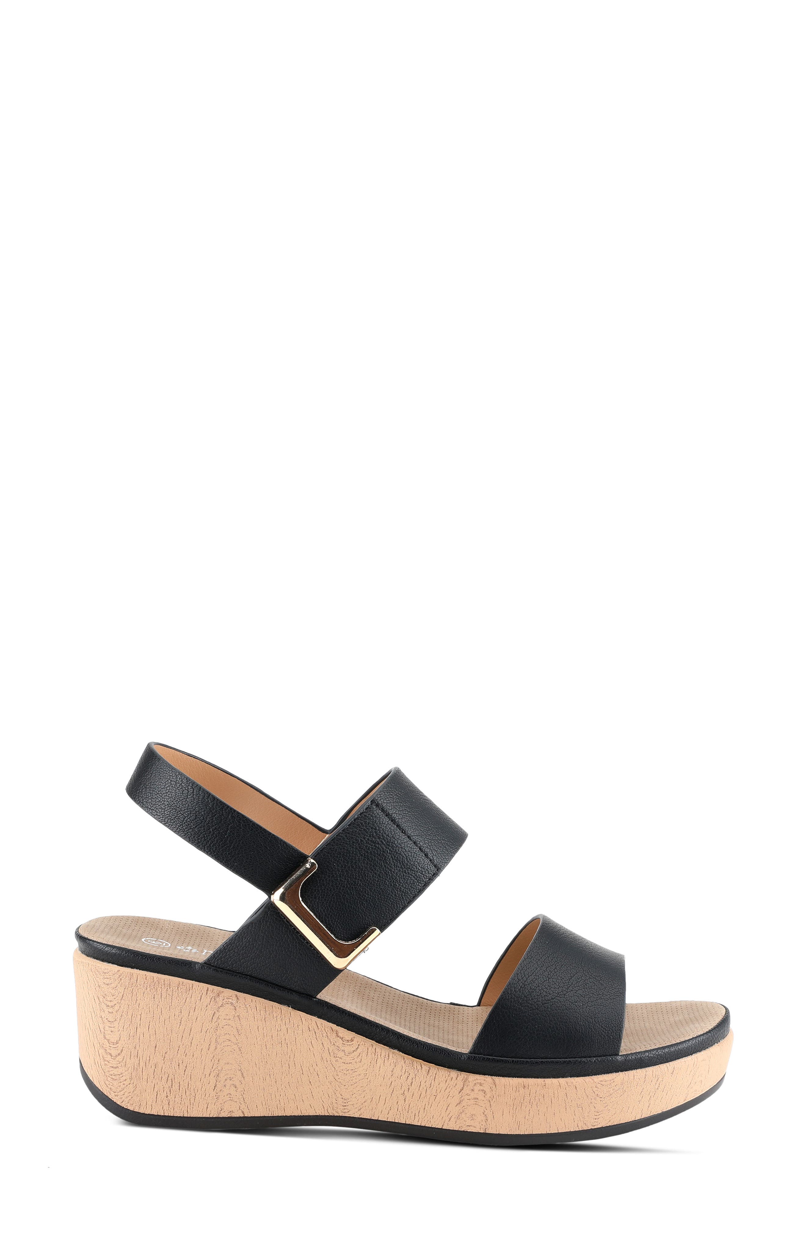 Spelta Slingback Sandal, Alternate, color, BLACK
