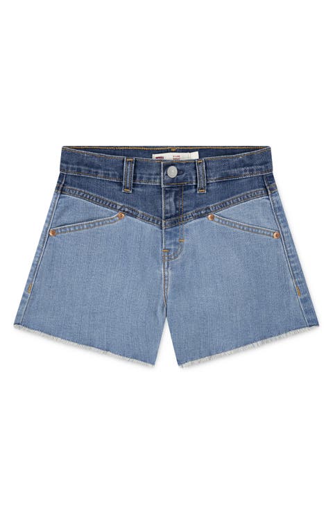 Kids' Western Denim Shorts (Big Kid)