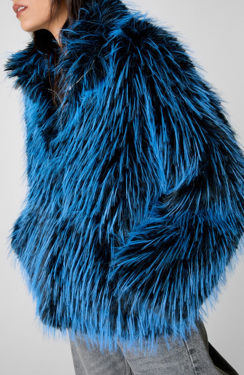 NASTY GAL Multi Faux Fur Jacket, Alternate, color, 