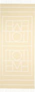 TOTEME Monogram Fringe Scarf
