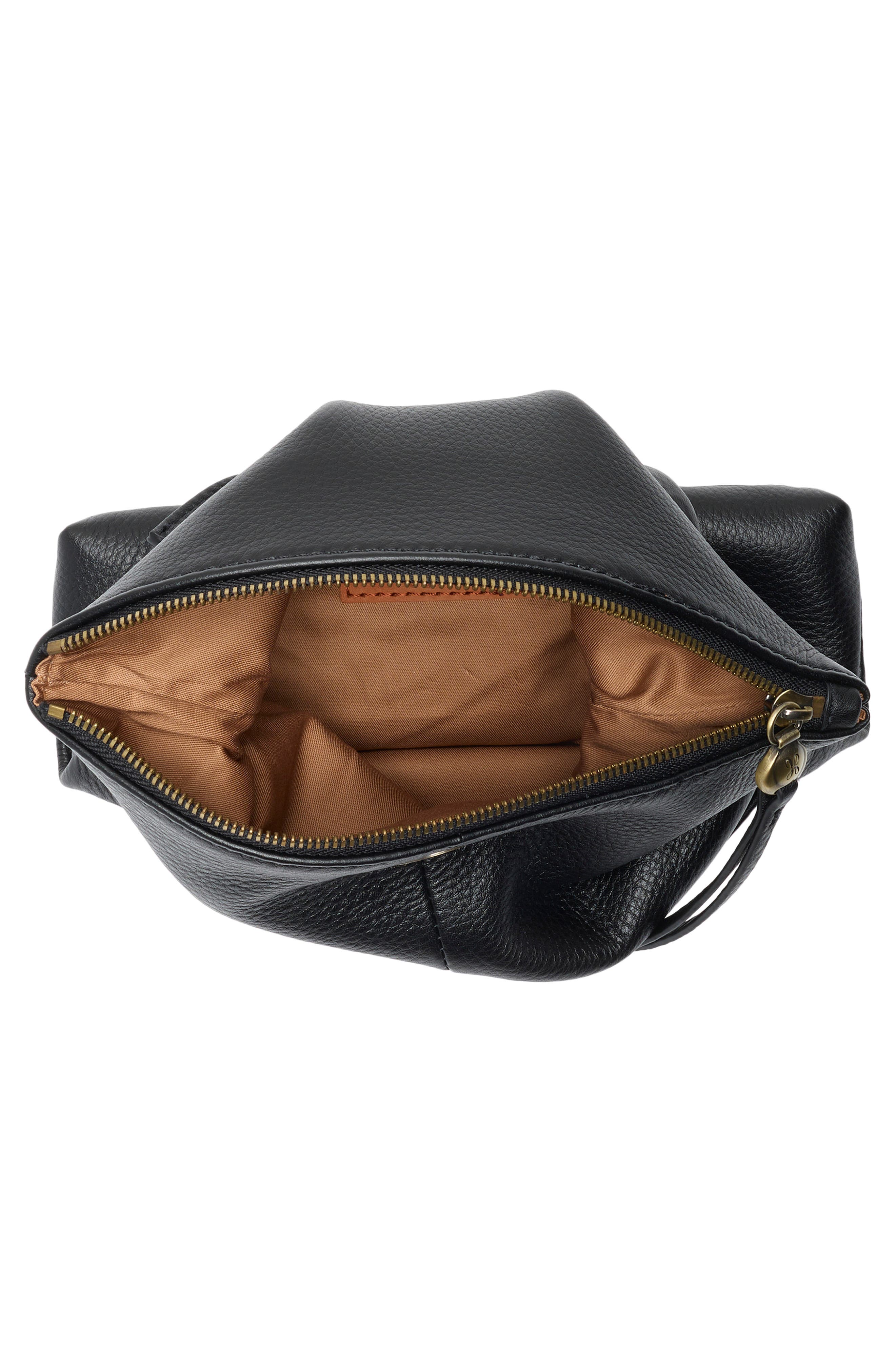 HOBO Grant Small Crossbody Bag, Alternate, color, Black