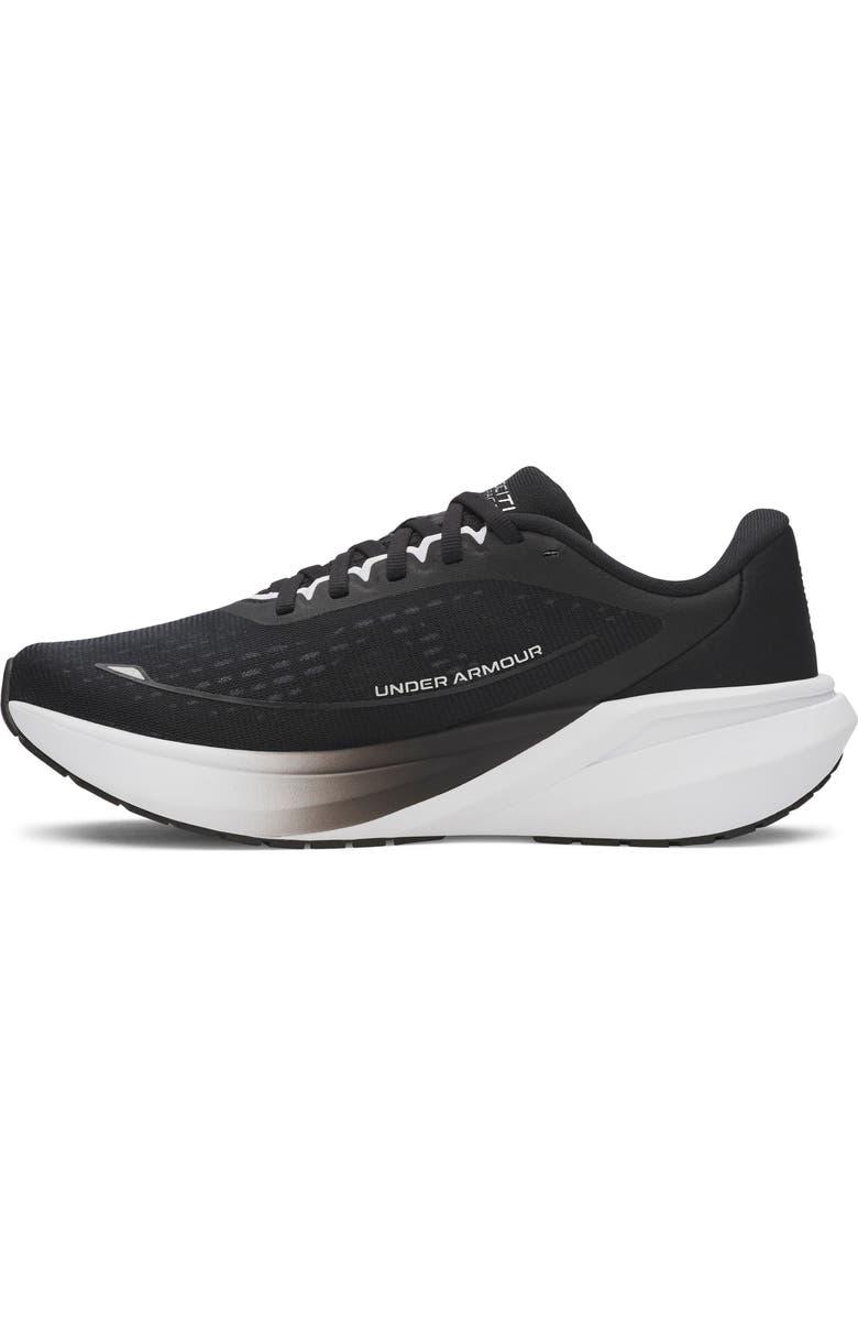 Under Armour UA Velociti Pace Running Shoe, Alternate, color, Black / White / White