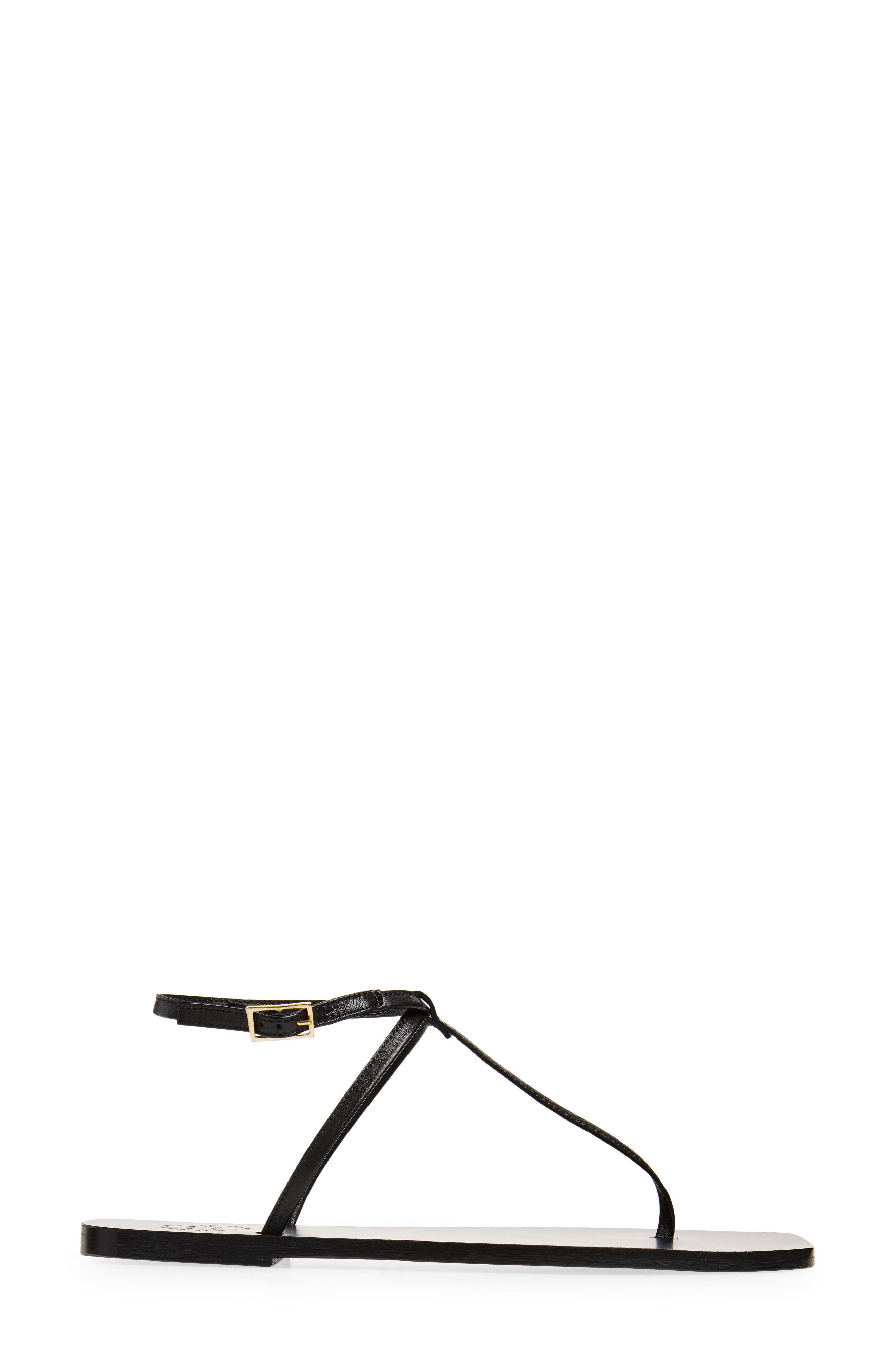 ATP ATELIER Alassia T-Strap Sandal, Alternate, color, Black