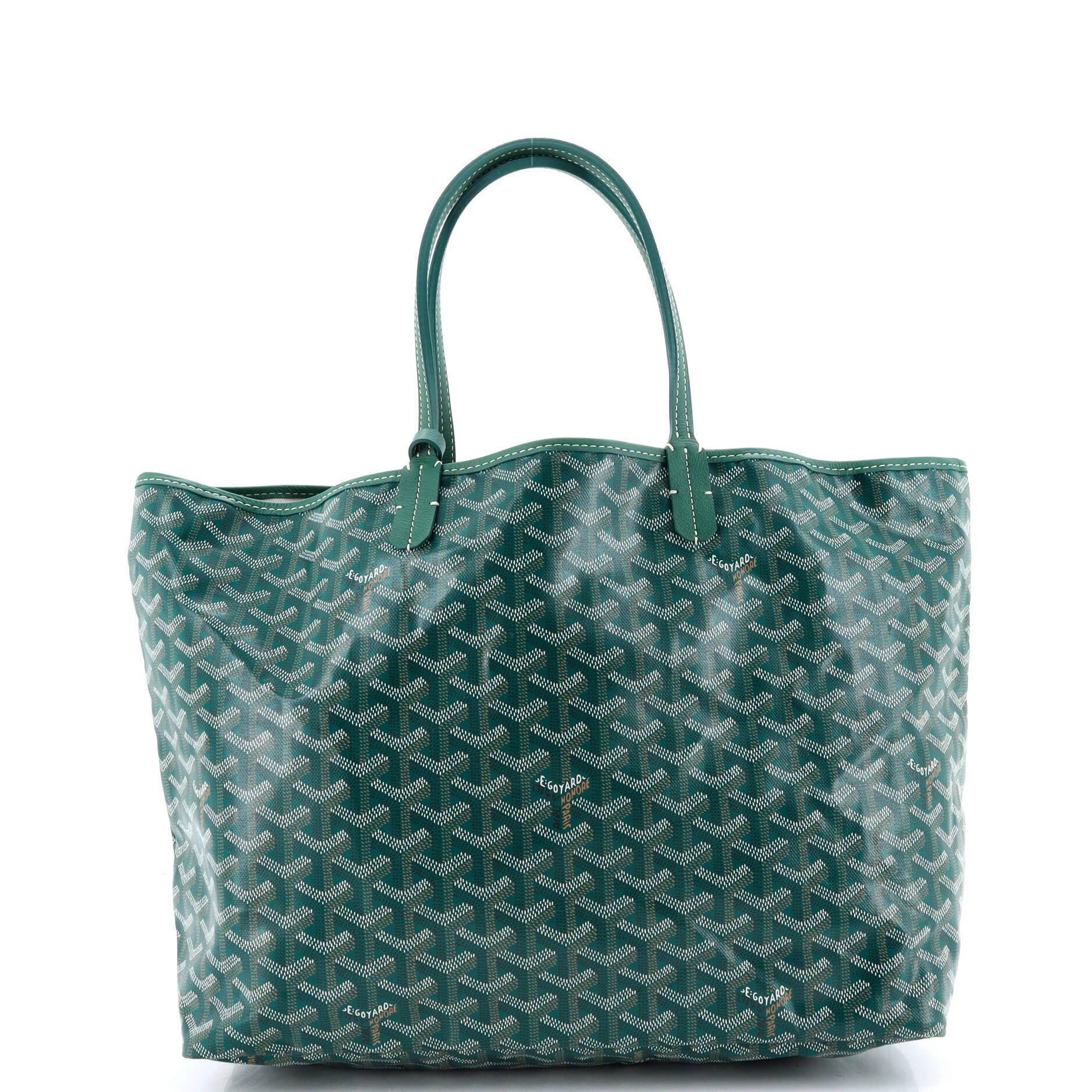 Pre-Owned Goyard Saint Louis Tote Coated Canvas PM, Alternate, color, 