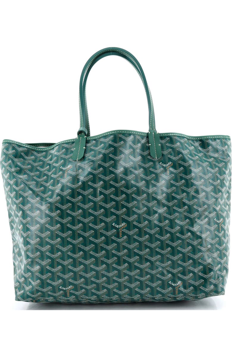 Pre-Owned Goyard Saint Louis Tote Coated Canvas PM, Alternate, color, Green