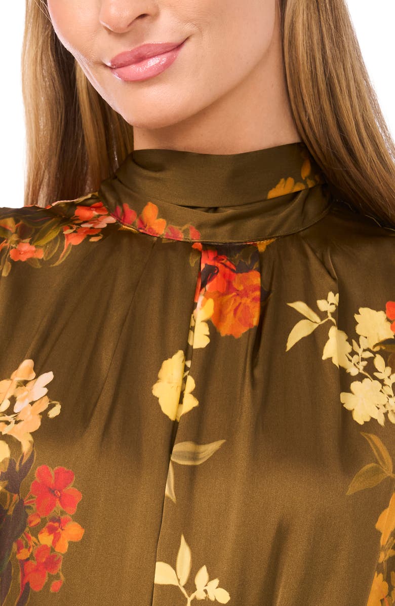 Ted Baker Amber Bow Sleeveless Maxi Dress, Alternate, color, Nutria