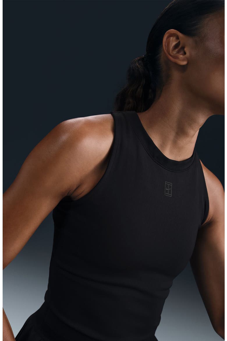 NikeCourt Dri-FIT Advantage Tank, Alternate, color, BLACK/BLACK