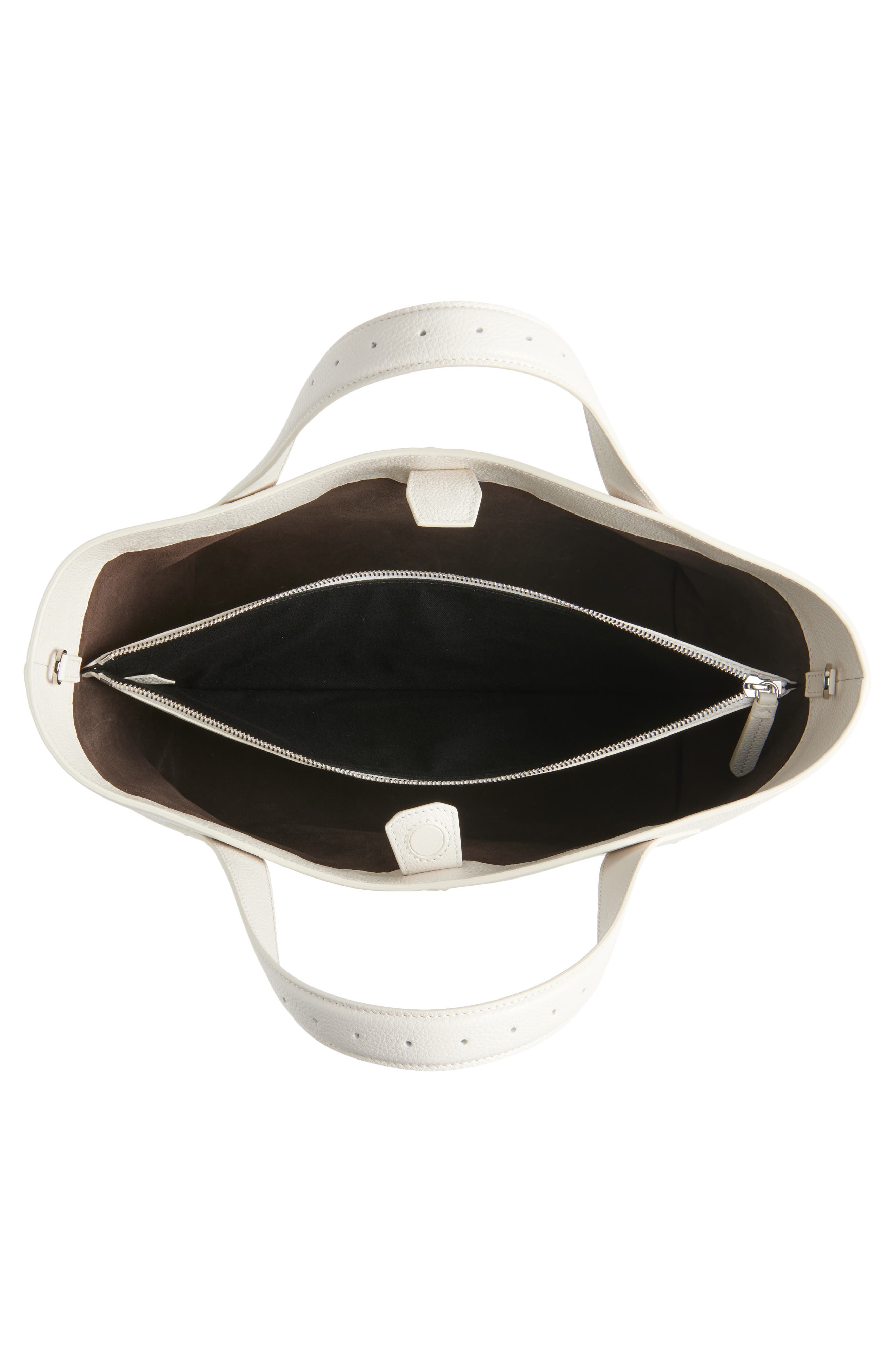 Proenza Schouler Chelsea Leather East/West Tote, Alternate, color, Soft White