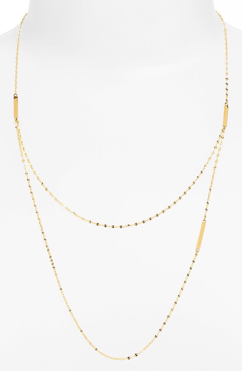 LANA Jewelry Tri Bar Necklace, Alternate, color,