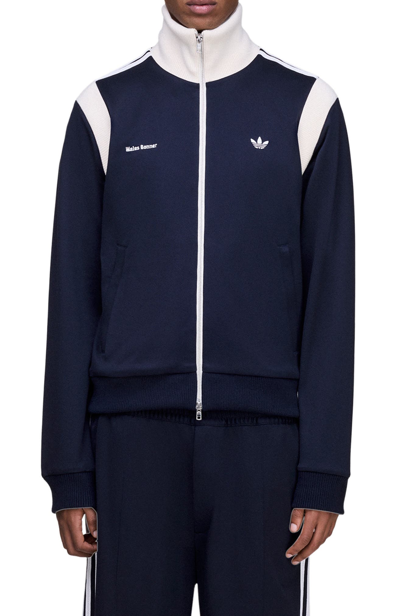 adidas x Wales Bonner Stretch Twill Track Jacket (Men) | Nordstrom