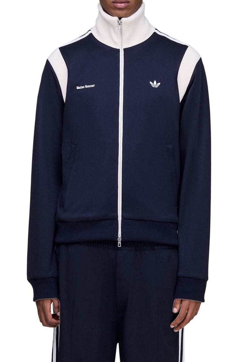  Wales bonner/ トラックジャケット XL ネイビー adidas x Wales Bonner Stretch Twill Track Jacket (Men) | Nordstrom