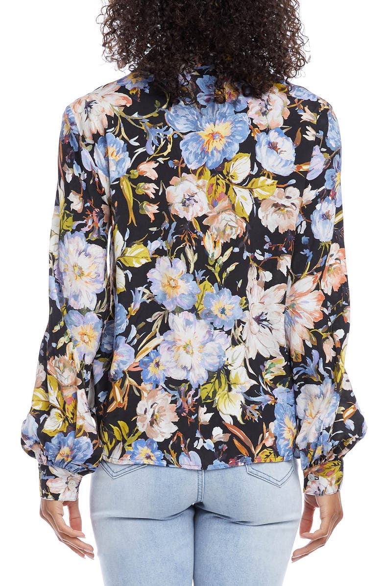 Karen Kane Spread Collar Top, Alternate, color,