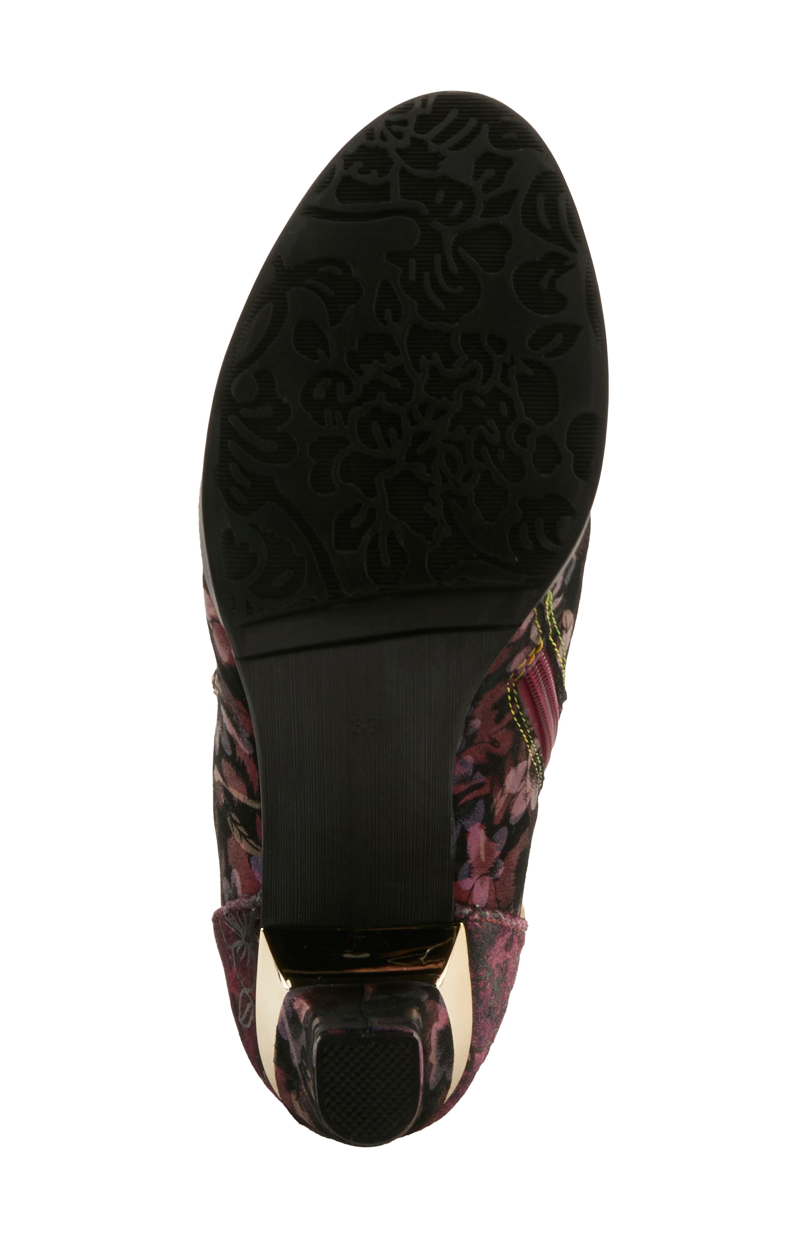 Boldaslove Bootie, Alternate, color, BORDEAUX MULTI