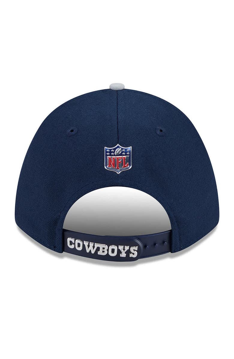 New Era Men's New Era  Navy/Silver Dallas Cowboys 2026 NFL Draft 9FORTY M-Crown Adjustable Hat, Alternate, color, Navy