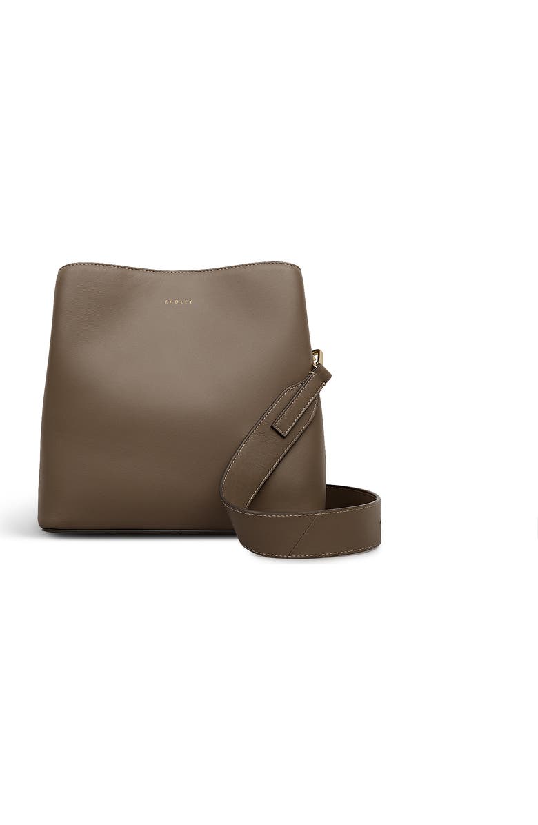 Radley Dukes Place Medium Compartment Crossbody Bag, Main, color, Coffee